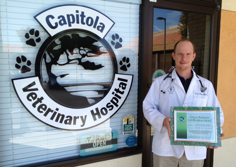 Carousel Slide 5: We received a Green Business Certification Award!